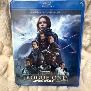 Rogue One A Star Wars Story Blu Ray DVD Digital HD Movie Film New Sealed